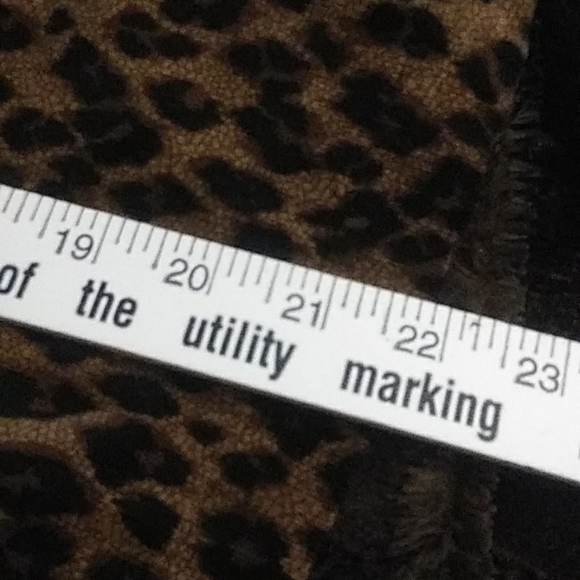 Charter Club Corduroy Leopard Print Small Jacket EUC! - Picture 12 of 12